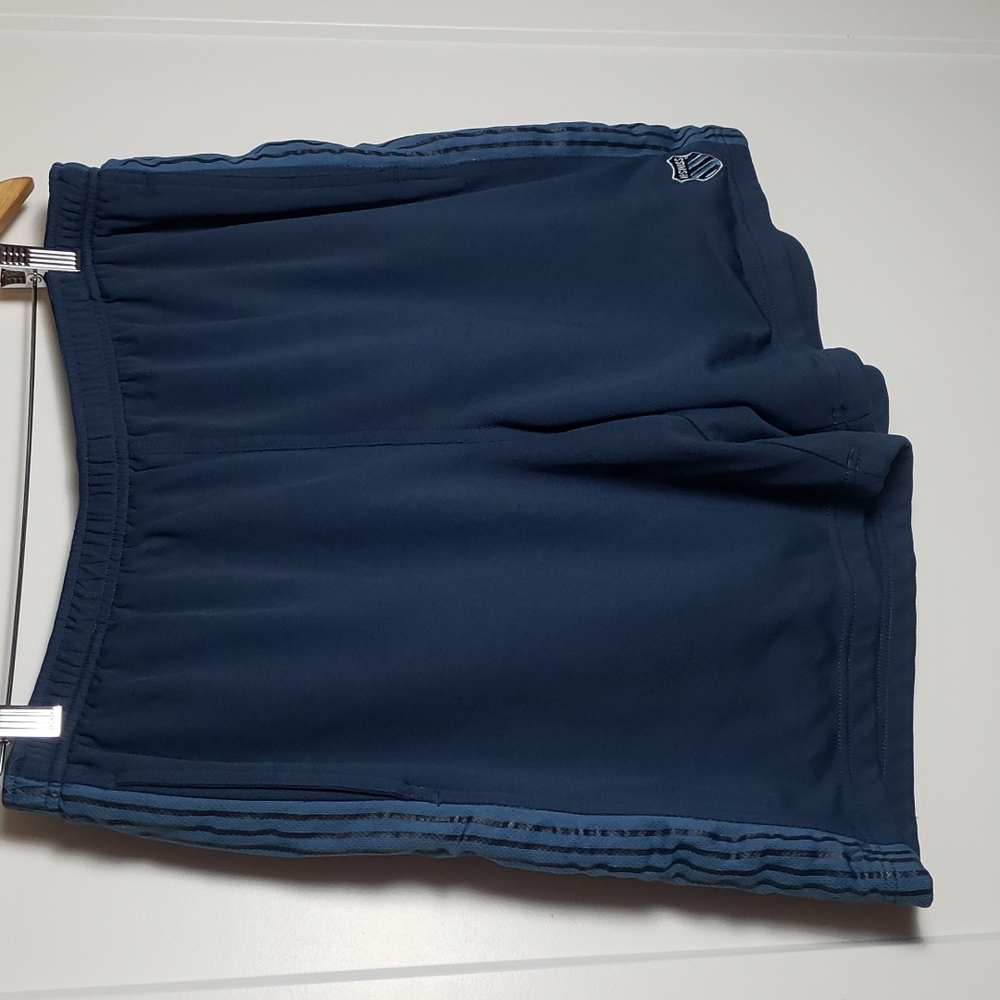 K-Swiss X-Large Navy Blue Men’s Athletic Shorts EUC